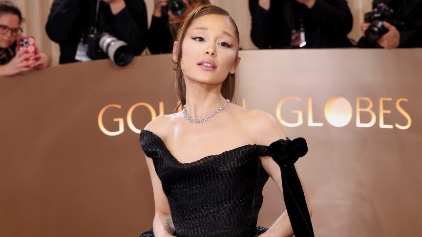 Ariana Grande 2026 Golden Globes red carpet