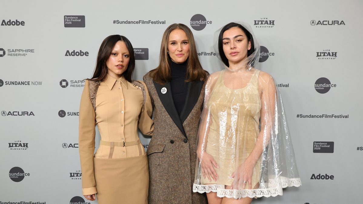 Jenna Ortega, Natalie Portman, and Charli