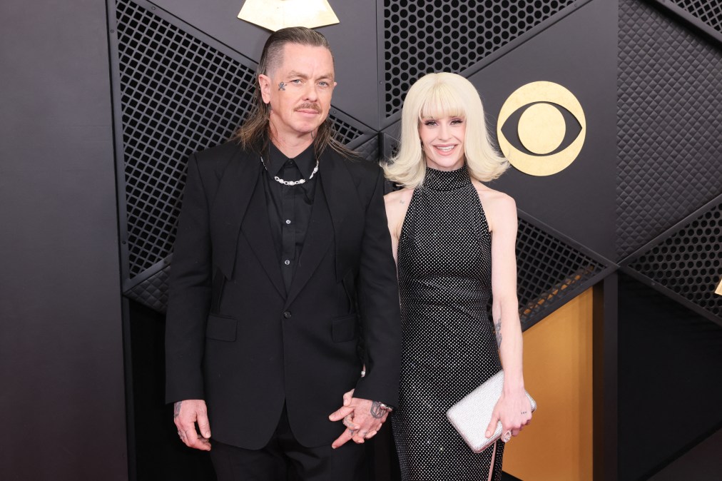 Sid Wilson and Kelly Osbourne.