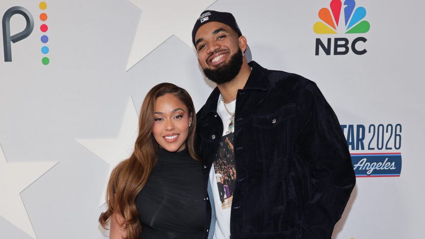 Jordyn Woods and Karl-Anthony Towns