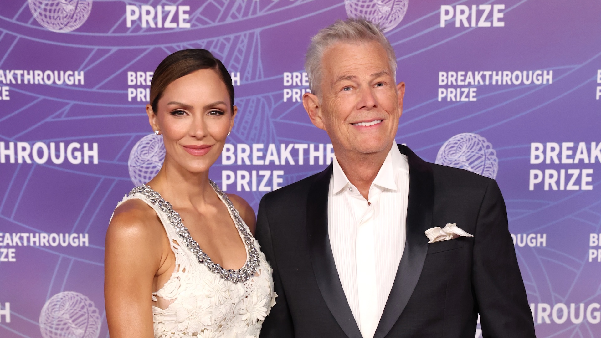 Katharine McPhee and David Foster