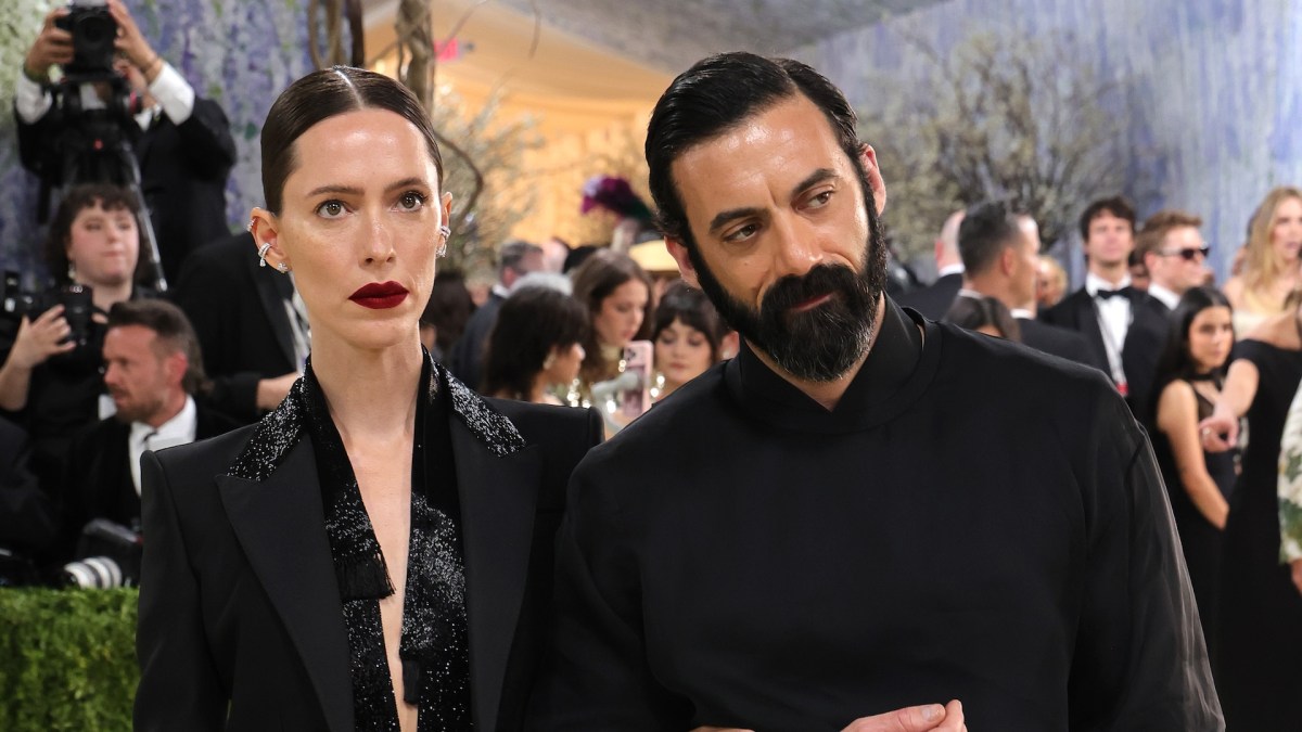 Rebecca Hall and Morgan Spector