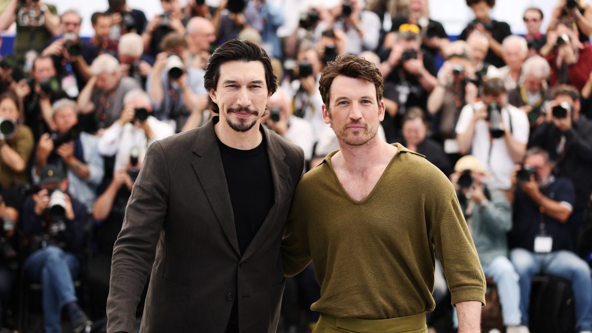 Adam Driver and Miles Teller