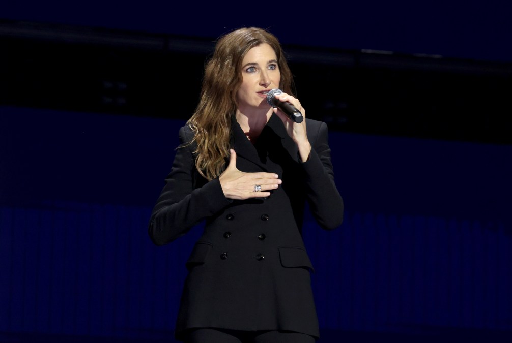 Kathryn Hahn talks "Tangled" at D23.