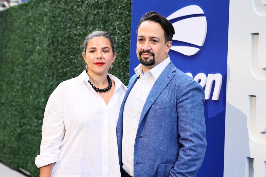 Vanessa Nadal and Lin-Manuel Miranda