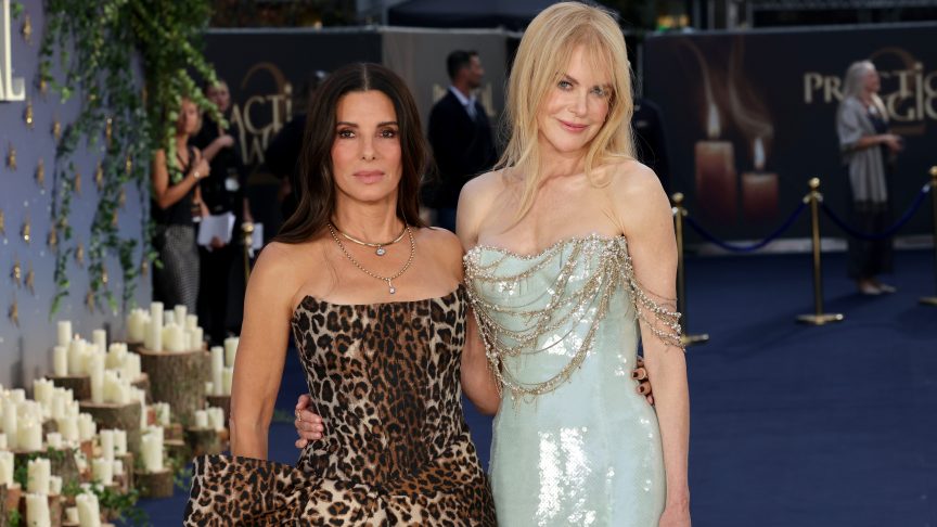 Nicole Kidman Sandra Bullock Practical Magic 2 premiere