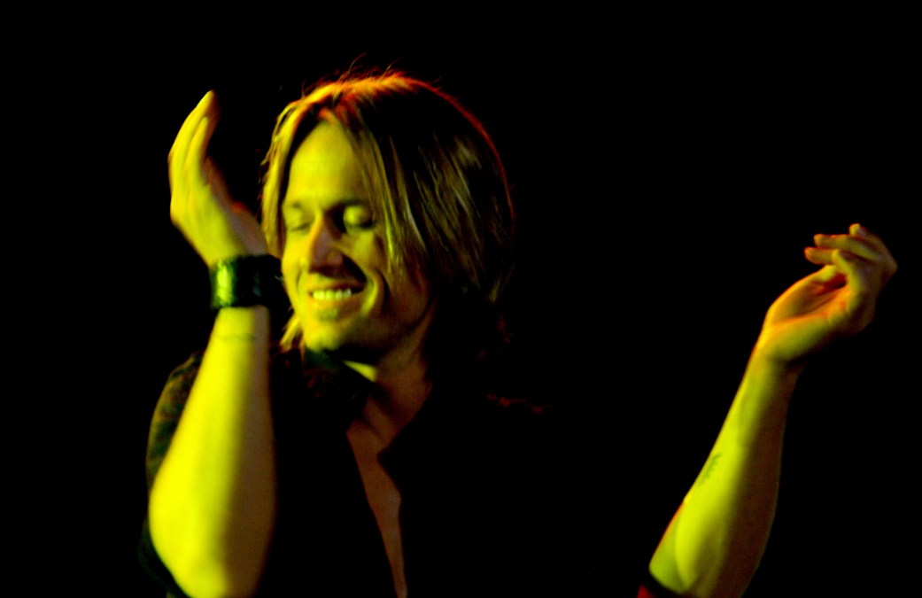 Keith Urban of Australia in concert