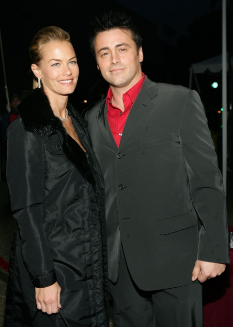Actor Matt LeBlanc and wife Melissa McKnight 
