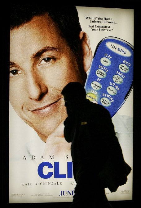 Poster for Adam Sandler's film "Click"