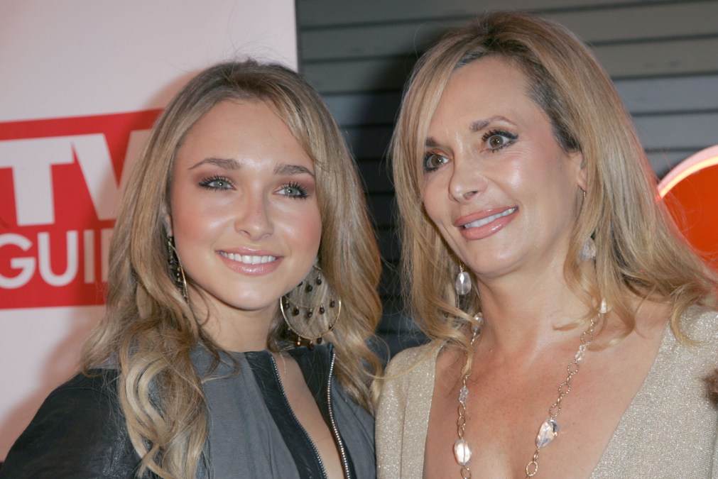 Actress Hayden Panettiere and mom Leslie arrive at the celebration for the wrap of season one for NBC's "Heroes" on April 17, 2007 in Los Angeles, California