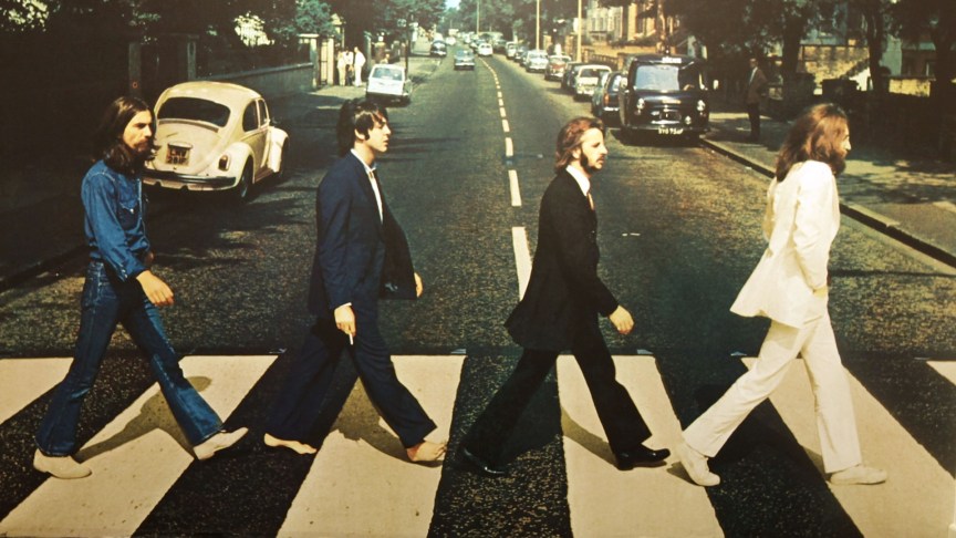 The Beatles Abbey Road album cover