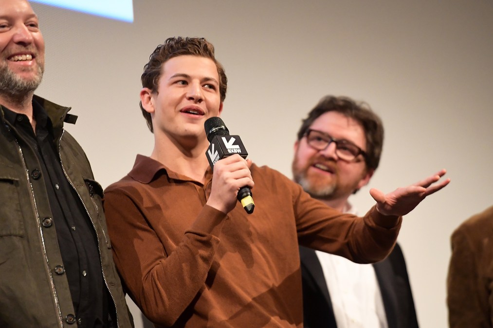 Tye Sheridan promoting Ready Player One