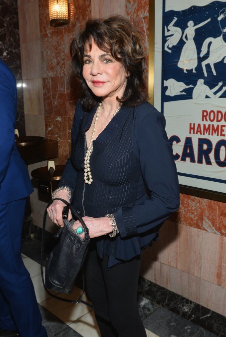 Stockard Channing attends Broadway show
