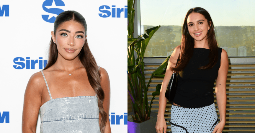 Split-screen of Gia Giudice and Alexia Umansky posing separately at recent public appearances before Alexia joined Special Forces: World's Toughest Test season 5.