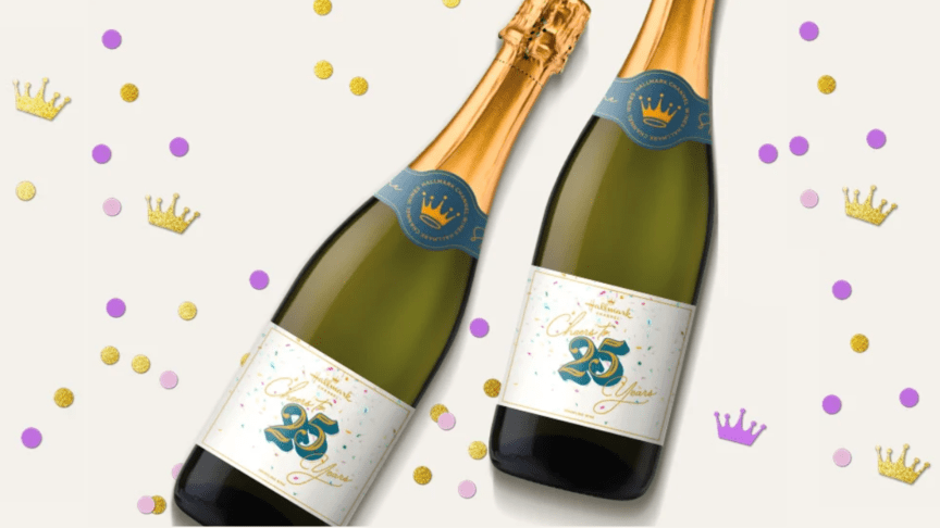 Hallmark Channel 25th Birthday Sparkling Wine