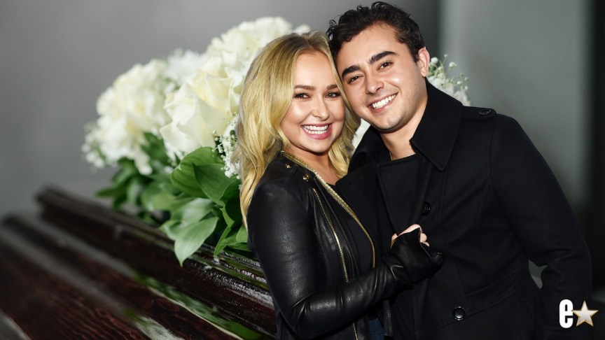 Hayden Panettiere and brother Jansen Panettiere smiling
