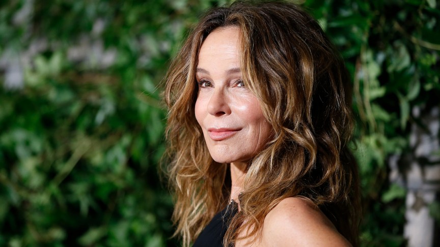 Jennifer Grey attends the New York premiere of "A Real Pain"