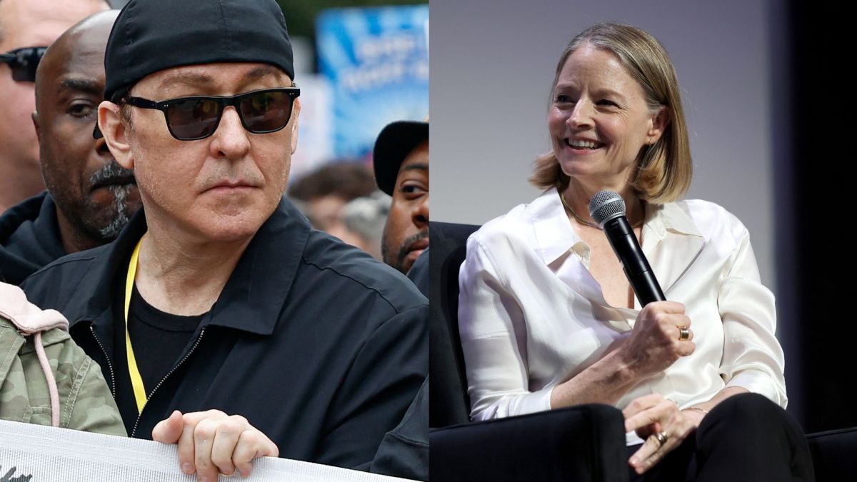 Split image of John Cusack and Jodie Foster