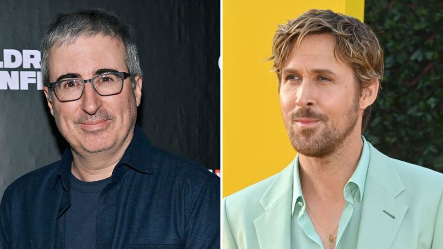 John Oliver and Ryan Gosling