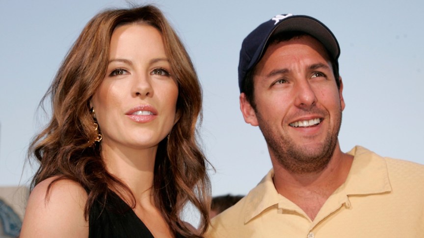 Kate Beckinsale and Adam Sandler at event for "Click"