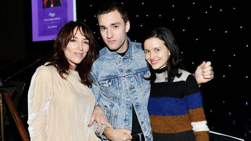 Katey Sagal, Jackson White and guest attend the Friendly House 30th Annual Awards Luncheon on October 26, 2019 in Los Angeles, California