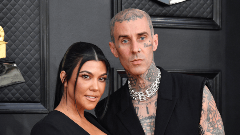 Kourtney Kardashian and Travis Barker