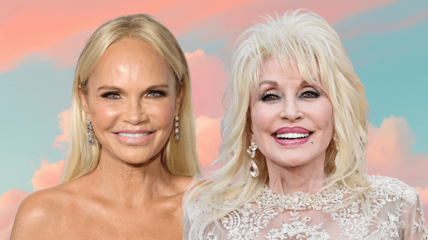 Kristin Chenoweth and Dolly Parton