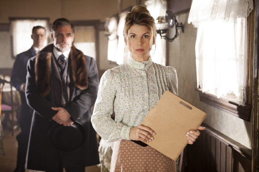 Lori Loughlin in "When Calls the Heart"