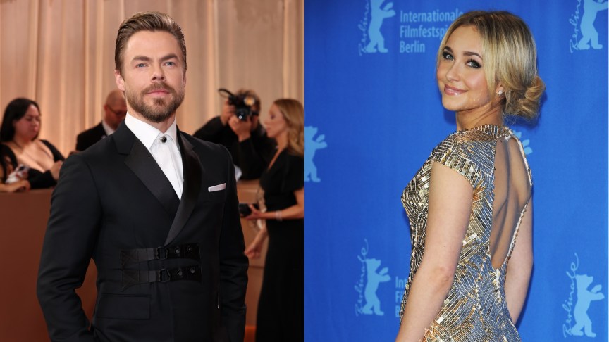 Derek Hough and Hayden Panettiere