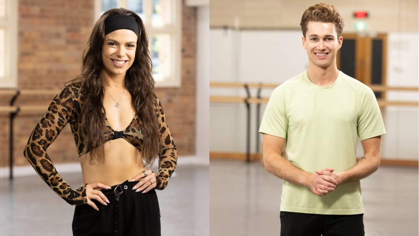 Nina Mayster and AJ Pritchard