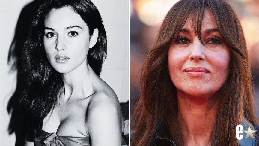 Monica Bellucci, 61, Looks More Stunning Than Ever in Black Lace Gown