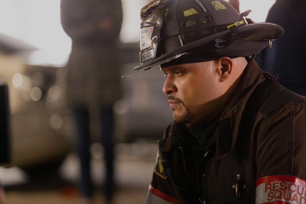 Joe Minoso as Joe Cruz on Chicago Fire