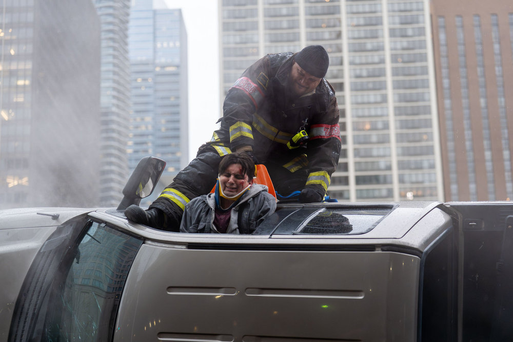 Joe Minoso as Joe Cruz on Chicago Fire
