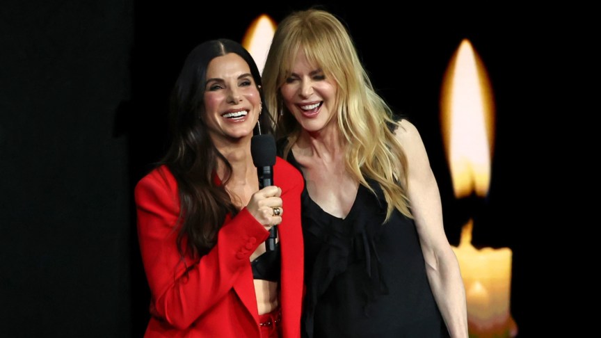 Sandra Bullock and Nicole Kidman promote Practical Magic 2