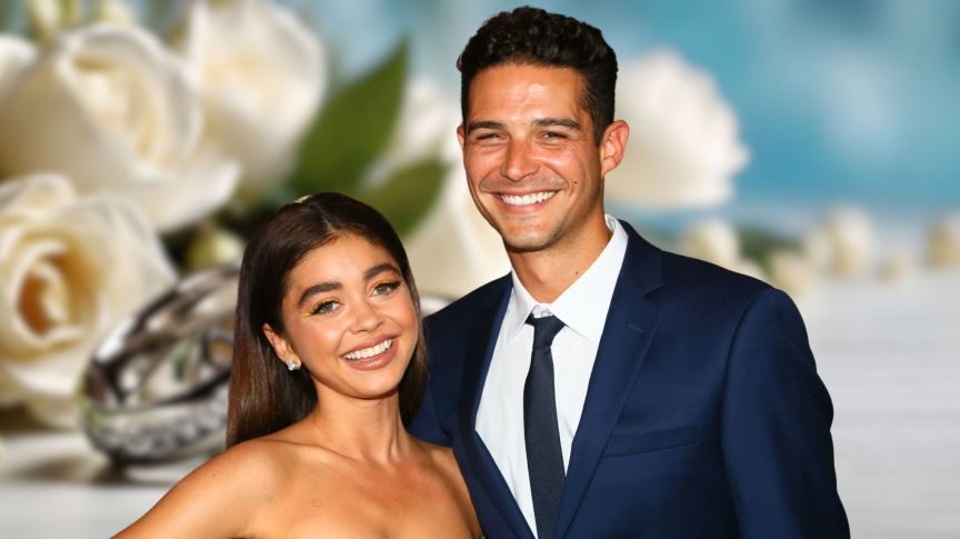 Sarah Hyland and Wells Adams