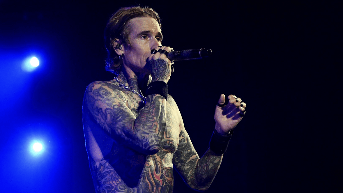 Singer Josh Todd of Buckcherry performed at Planet Hollywood Resort & Casino