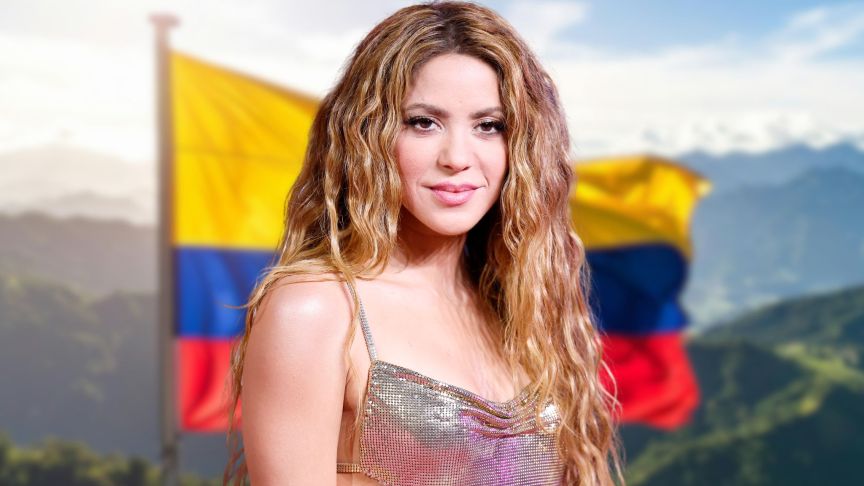 Shakira visits Colombia after earthquake