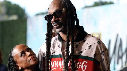 Snoop Dogg & Wife Shante Broadus Make Rare Red Carpet Appearance With Their Beautiful Grandbabies