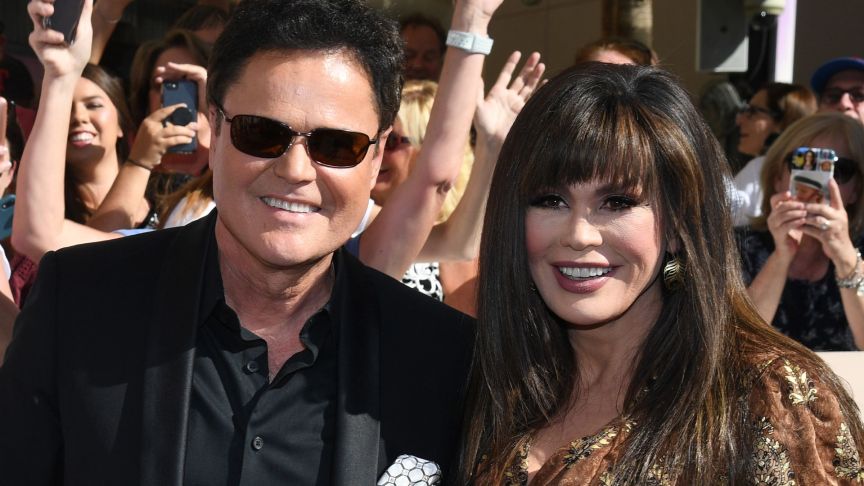 Donny Osmond and Marie Osmond