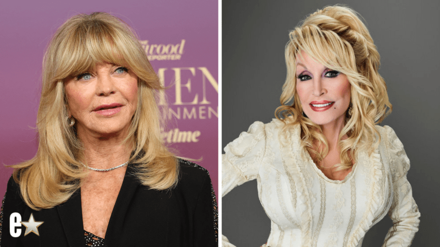 Goldie Hawn Dolly Parton tribute