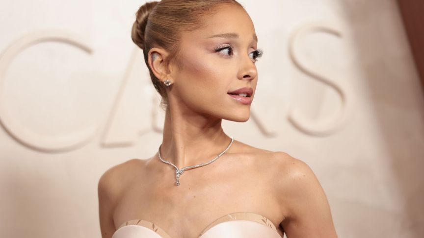 Ariana Grande attends the 97th Annual Oscars at Dolby Theatre.