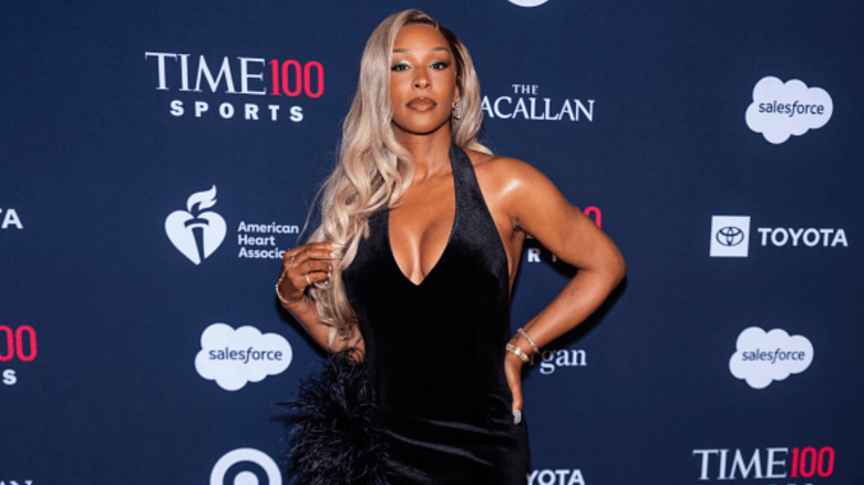 NEW YORK, NEW YORK - JULY 16: Savannah James attends Time100 Sports Gala at Pier 60 on July 16, 2026 in New York City. (Photo by TheStewartofNY/FilmMagic)