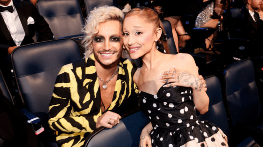 Frankie Grande, Ariana Grande at the MTV Video Music Awards 2025 held at UBS Arena on September 07, 2025 in New York, New York. (Photo by Christopher Polk/Billboard via Getty Images)