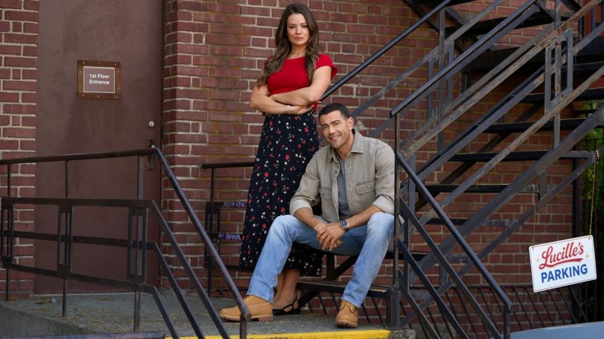Kimberley Sustad and Jesse Metcalfe