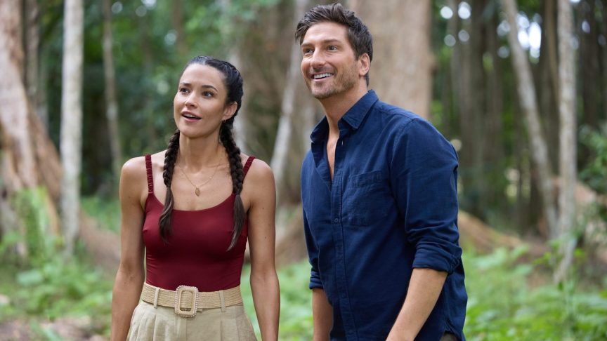 Daniel Lissing and Rhiannon Fish