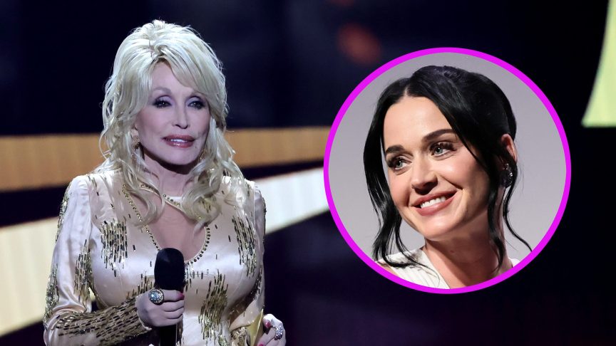 Dolly Parton and Katy Perry.
