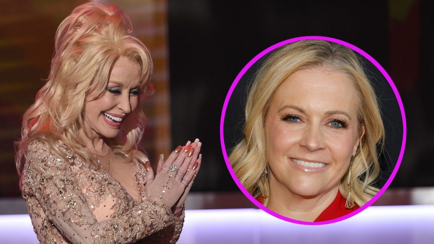 Dolly Parton and Melissa Joan Hart.