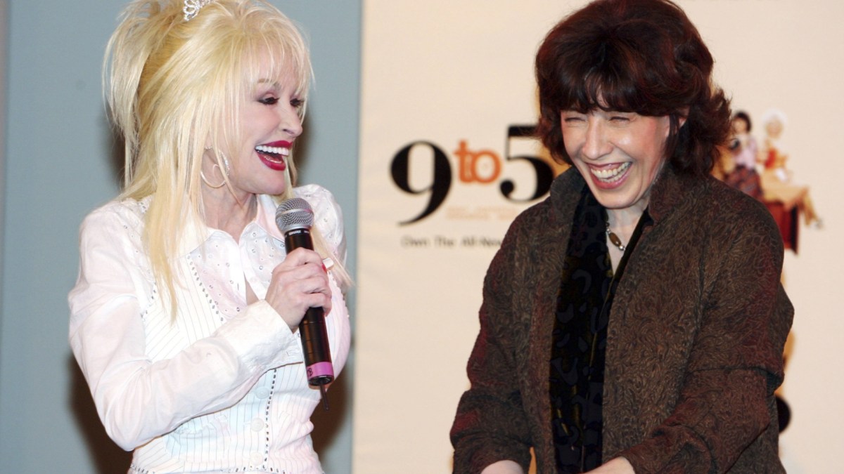 Dolly Parton and Lily Tomlin