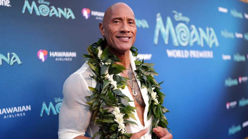 Dwayne Johnson, Moana 2