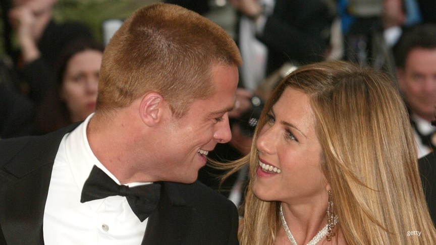 Brad Pitt and Jennifer Aniston